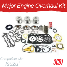 GAS AND DUAL-FUEL ENGINES 全3巻セット MAJOR ENGINE REBUILD KIT FOR ISUZU 3CD1 NON TURBO